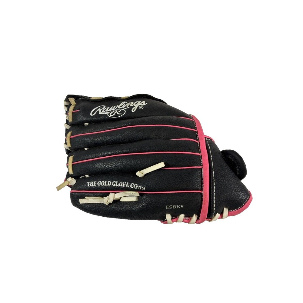 RAWLINGS Kids 8.5” Baseball Glove Model ESBK5 Left-Hand